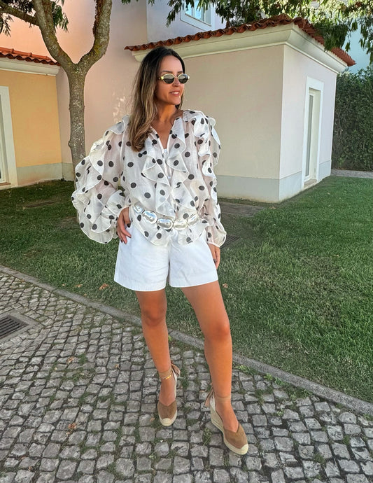 Camisa Polka Dot