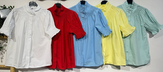 Blusa manga favos