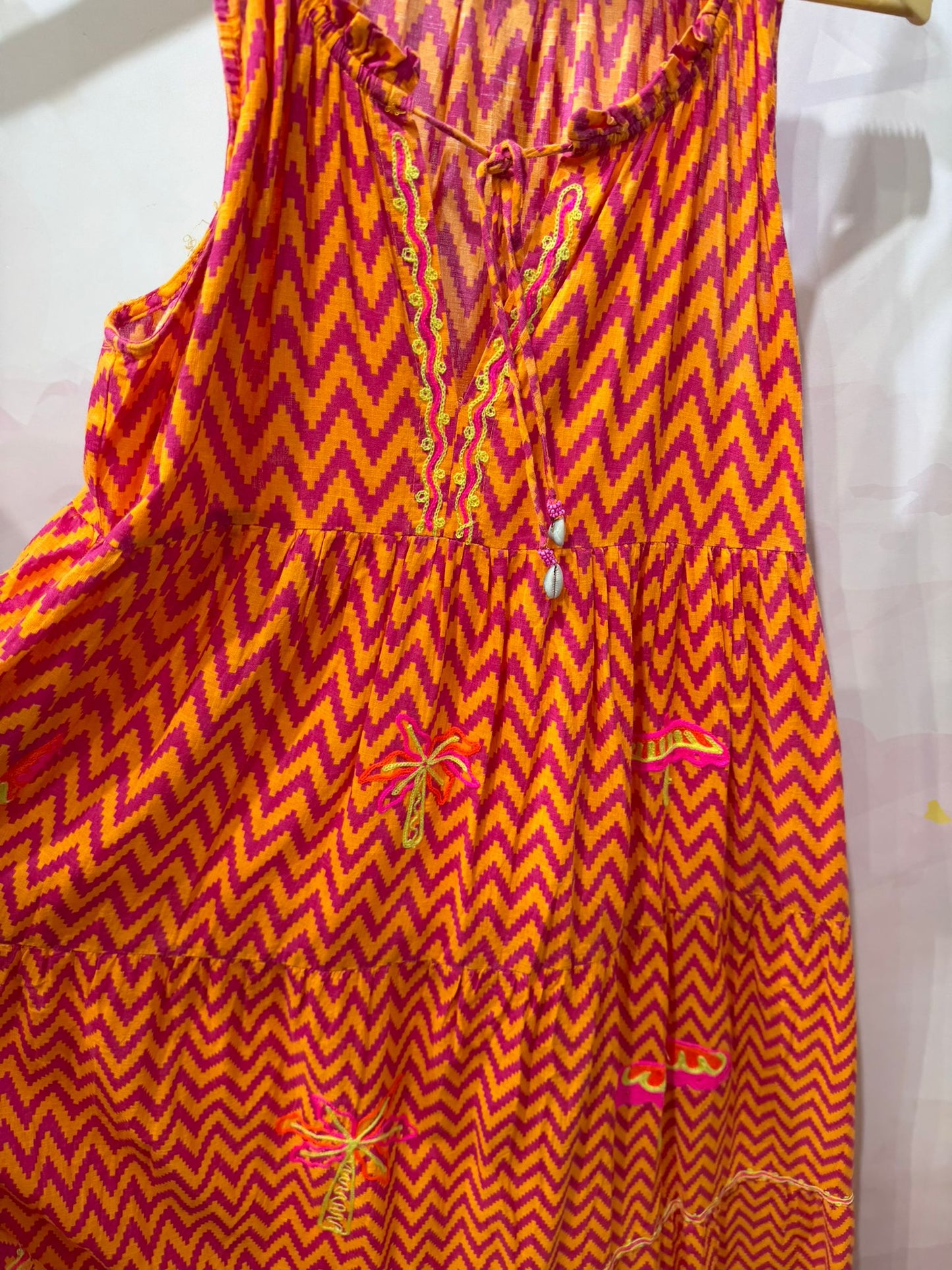 Embroidered dress