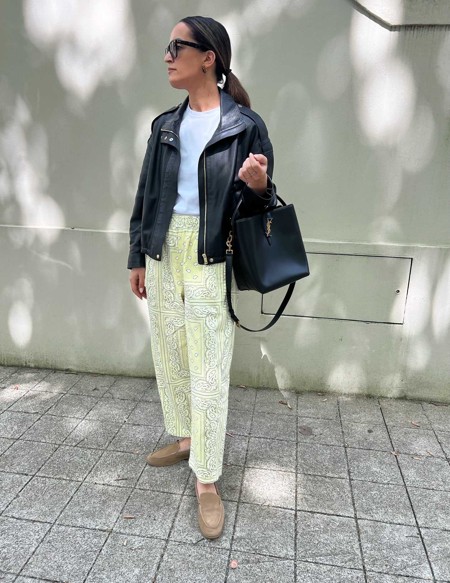 Bandana baggy trousers