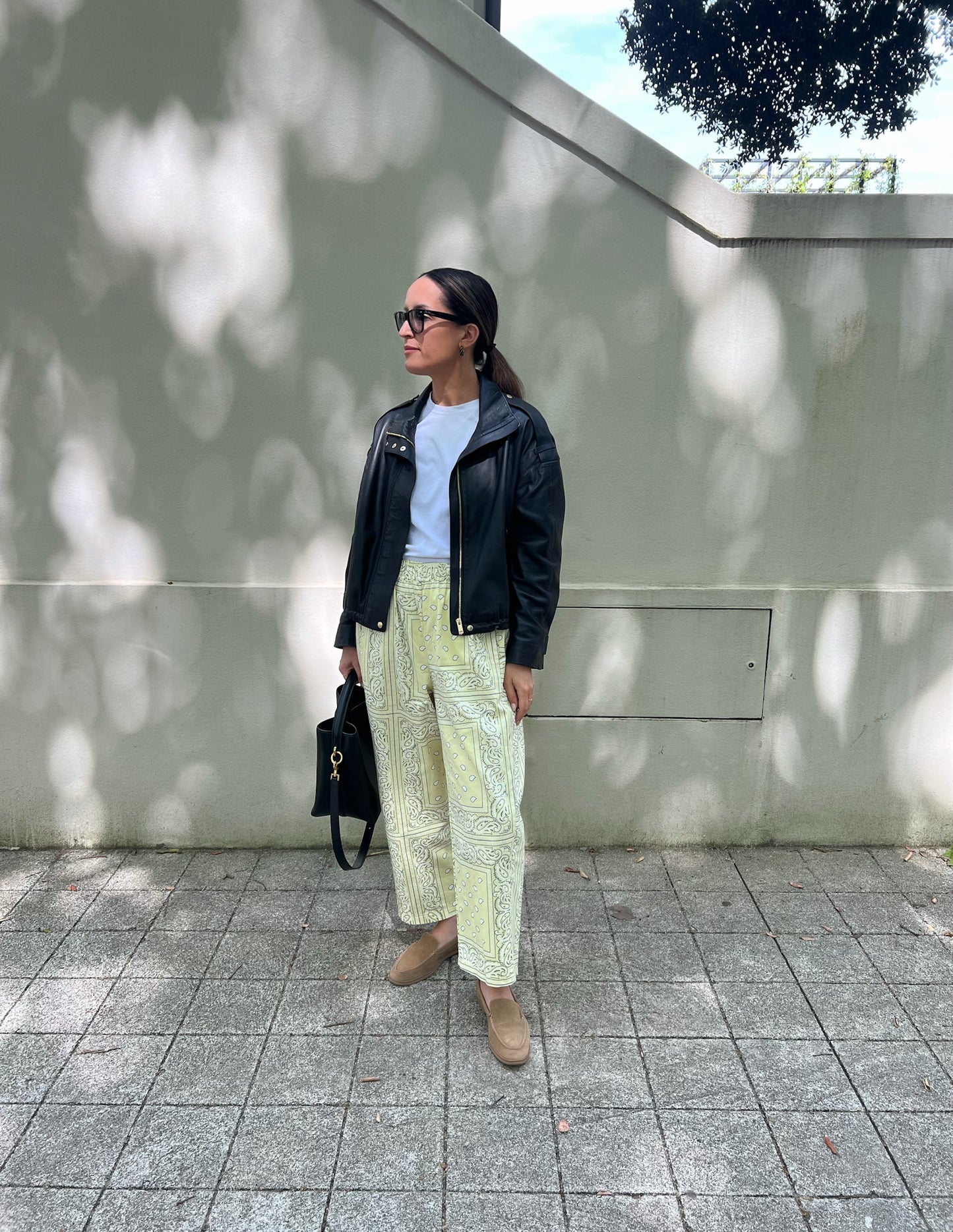 Bandana baggy trousers