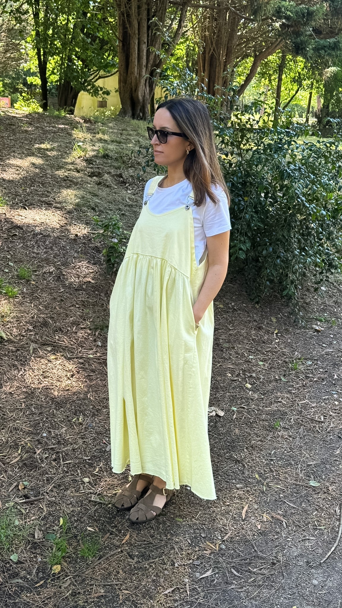 Vestido jardineira