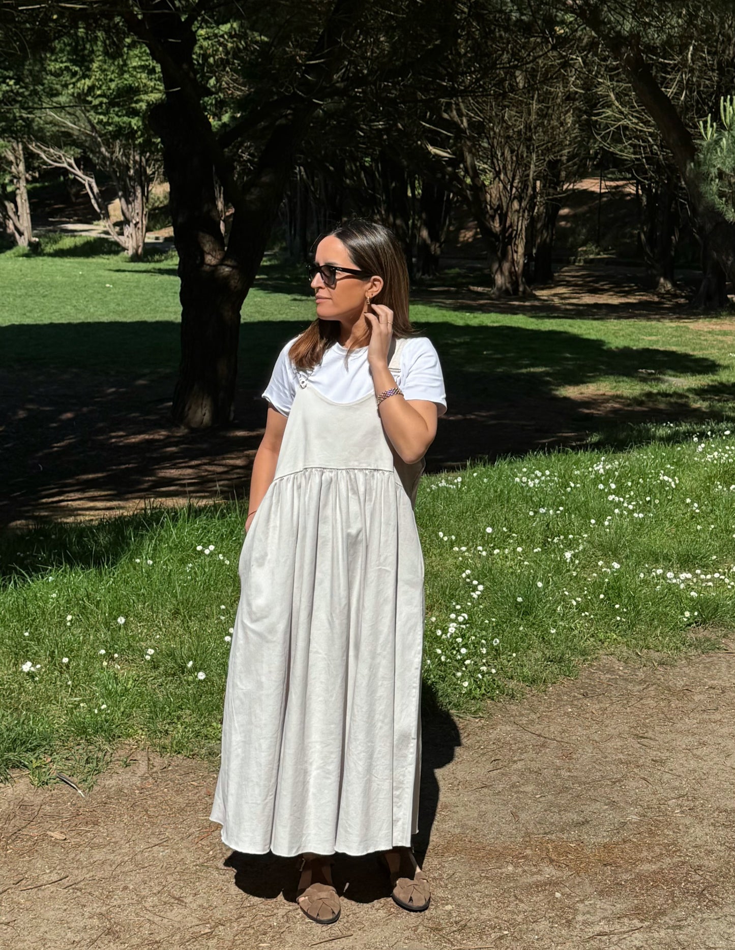 Vestido jardineira