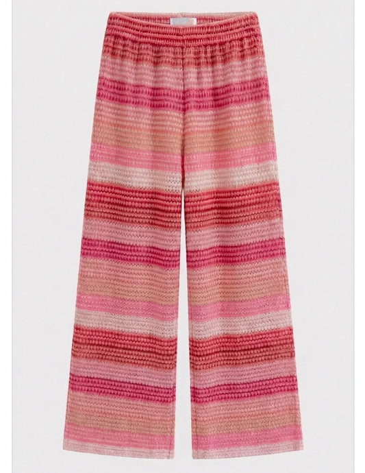 Calças de crochet