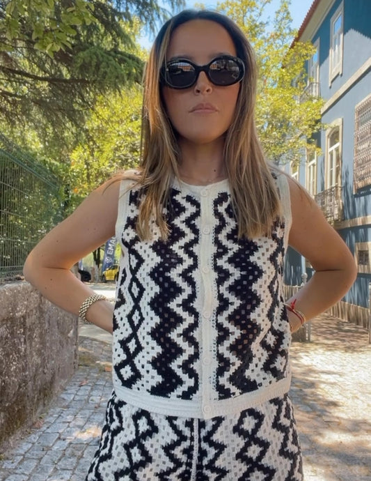 Conjunto em crochet JOY