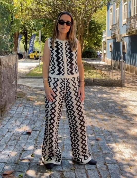 Conjunto em crochet JOY
