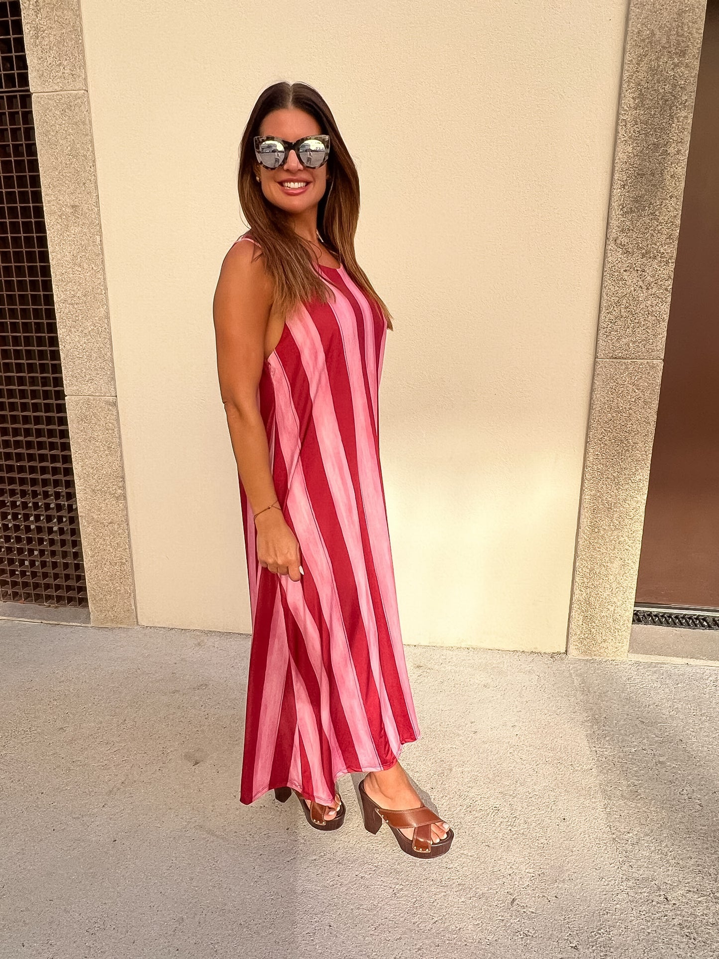 Vestido em malha fria