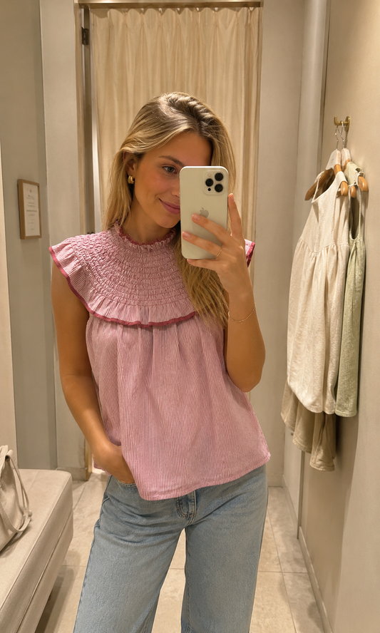 Top gola redonda favos