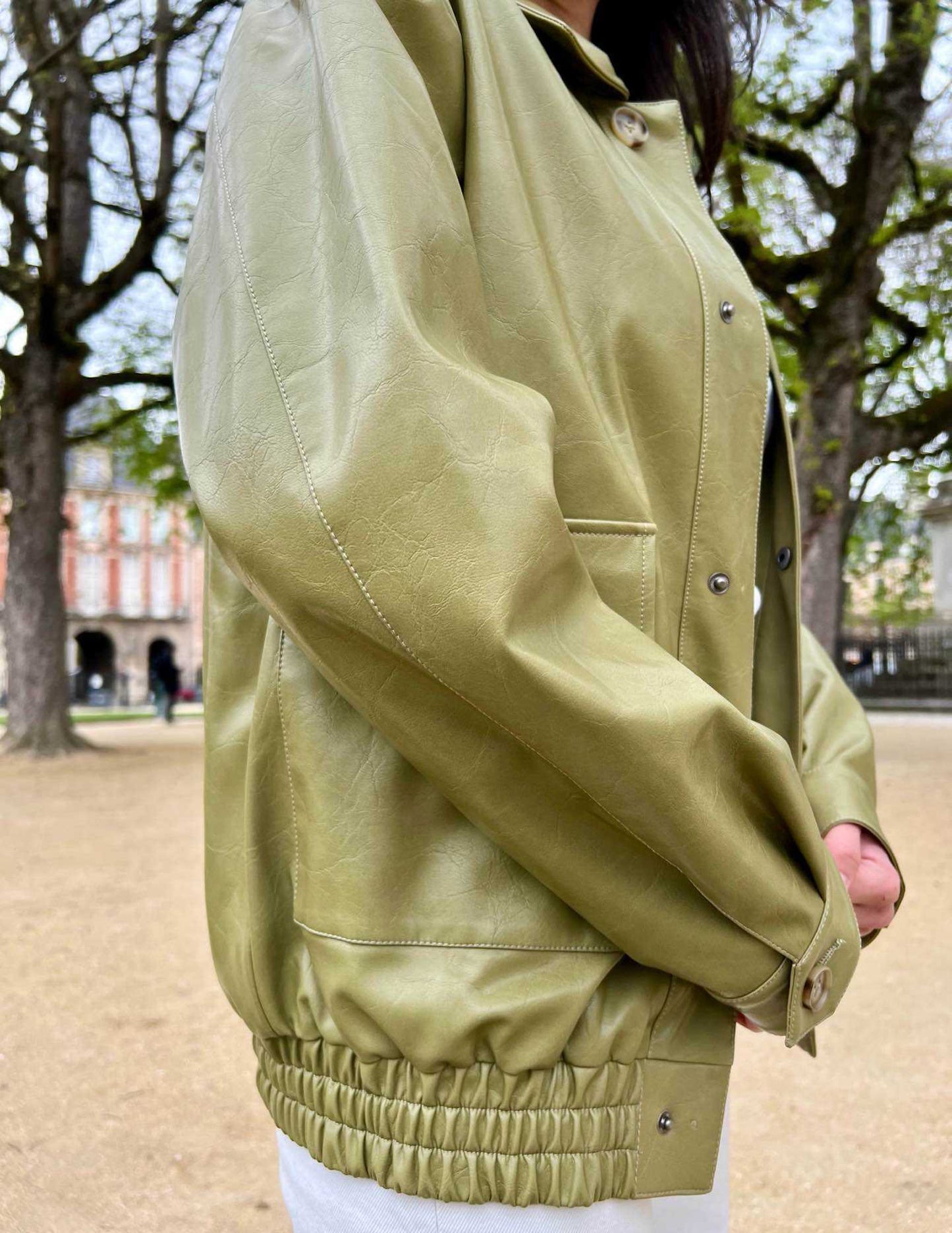 Wasabi green jacket