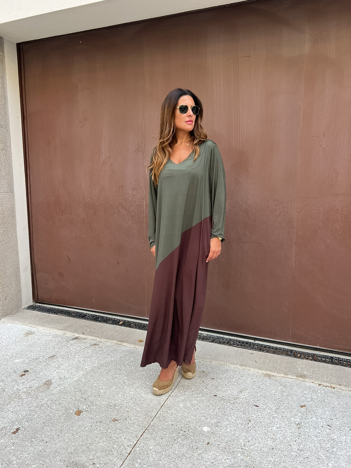 Vestido em malha fria