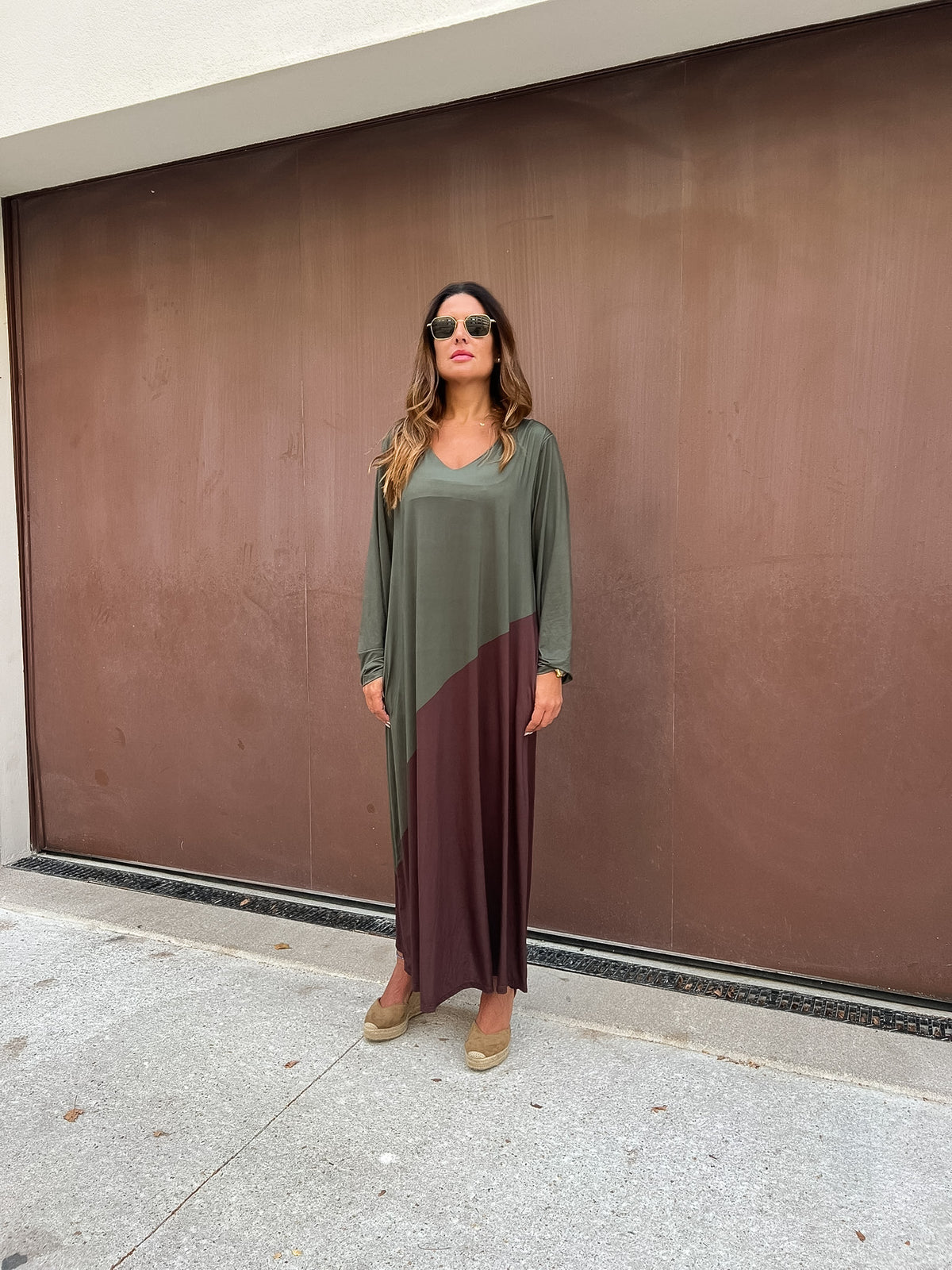 Vestido em malha fria