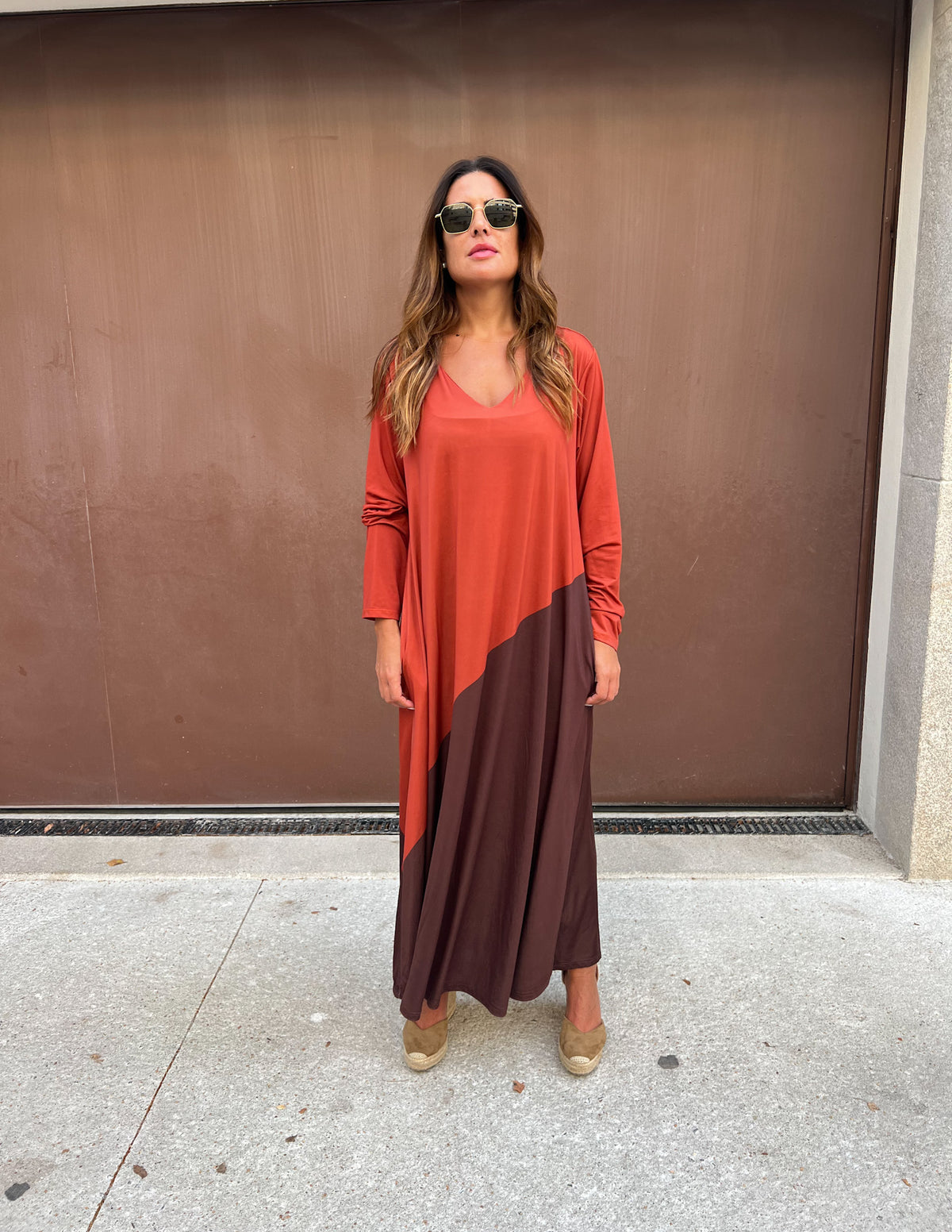Vestido em malha fria