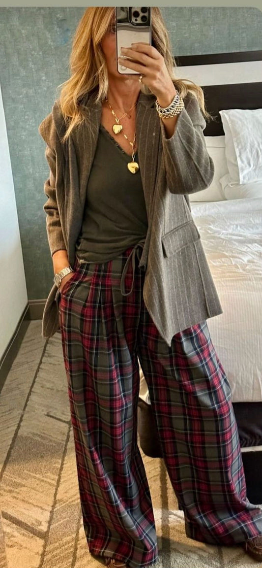 Tartan trousers JOY