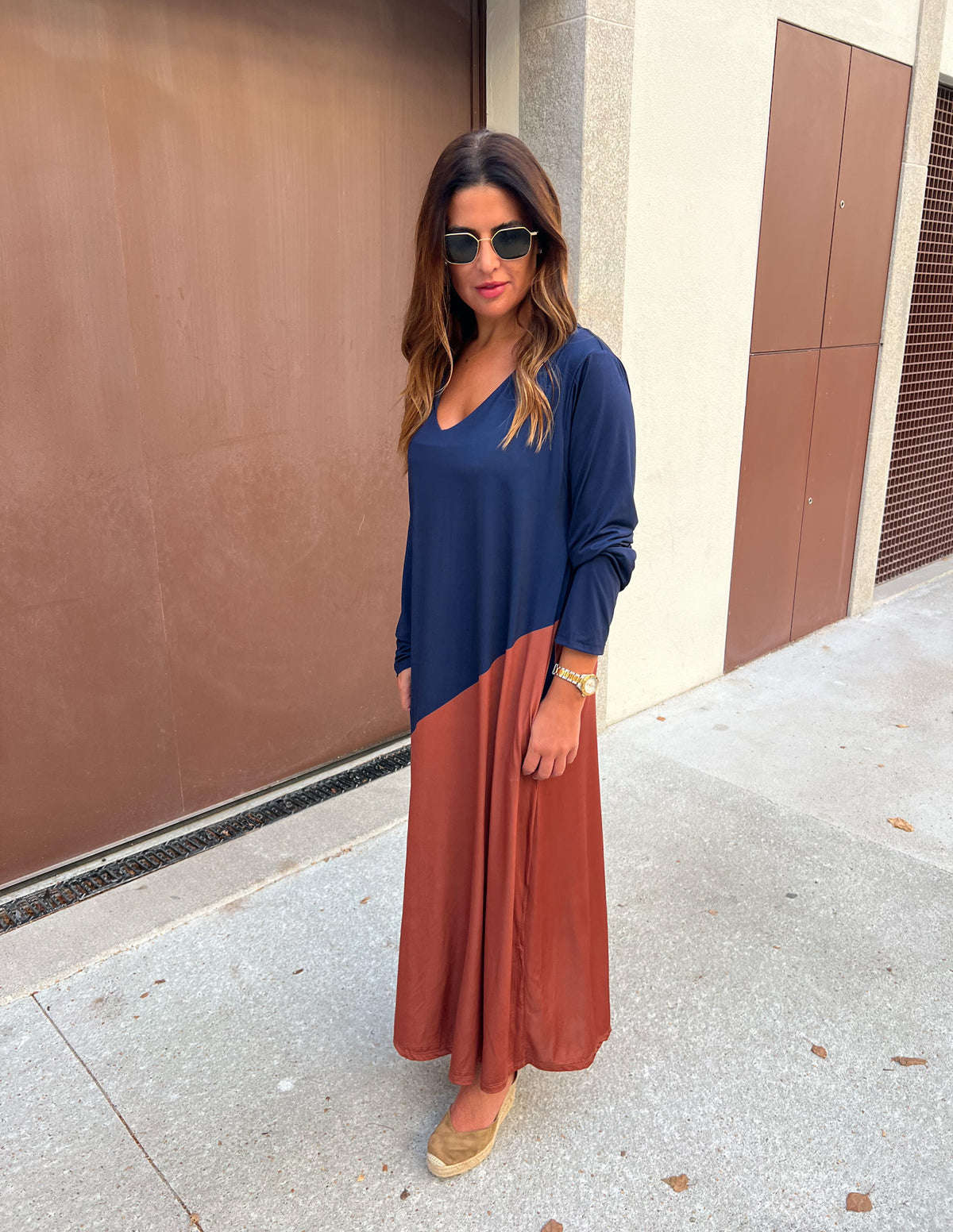 Vestido em malha fria
