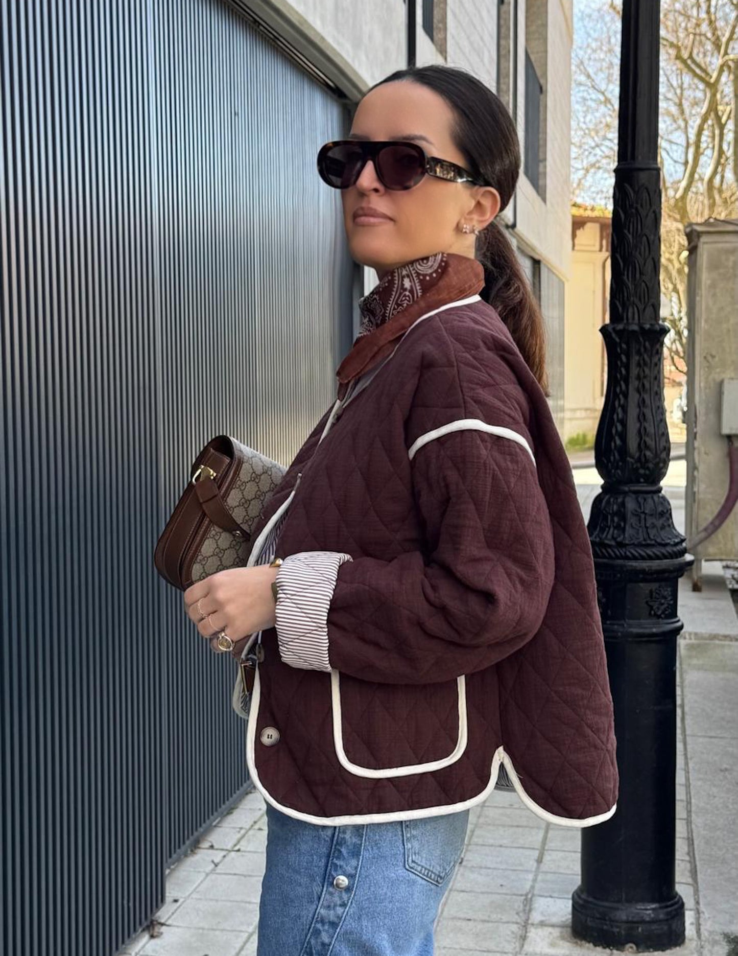 Brown jacket
