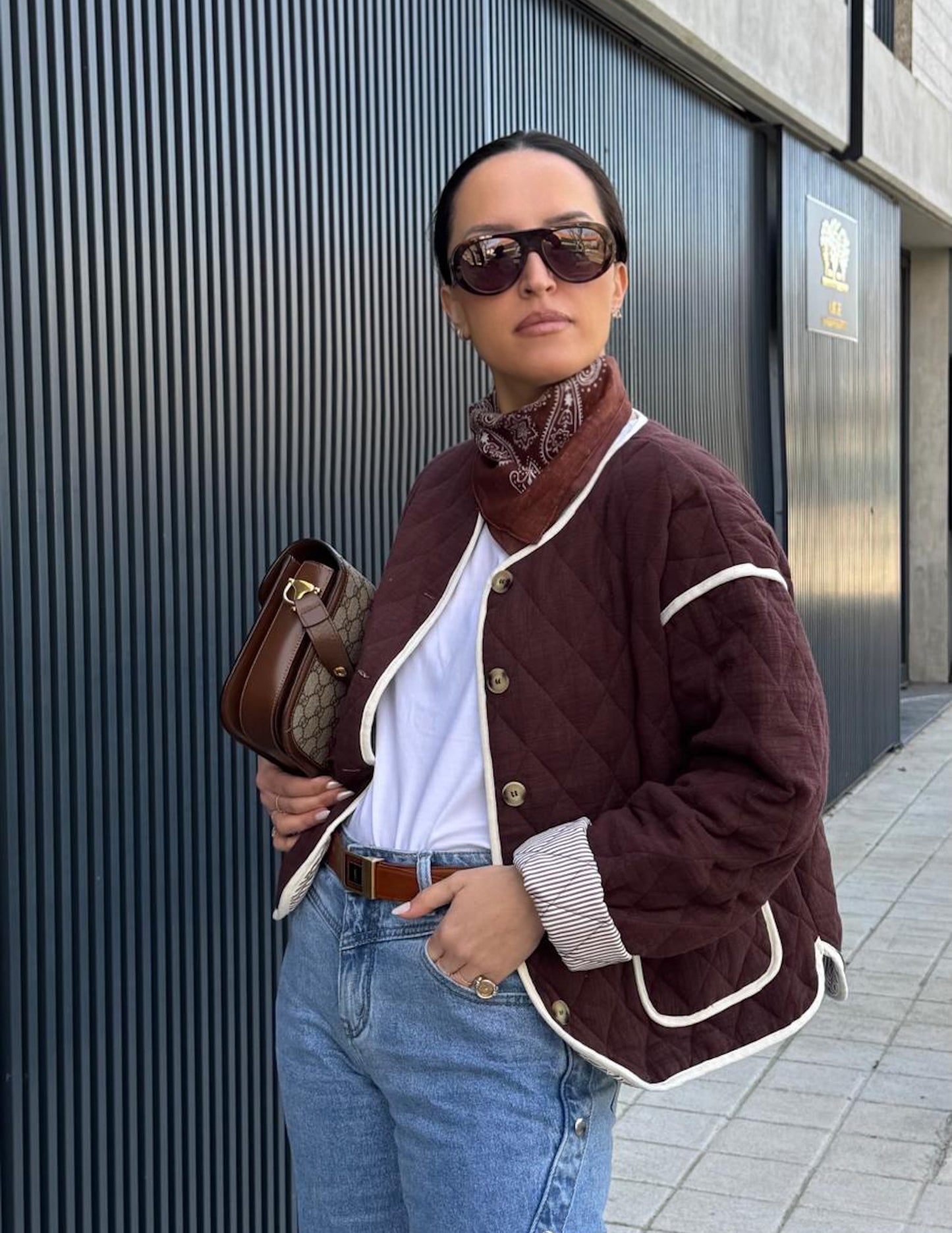 Brown jacket