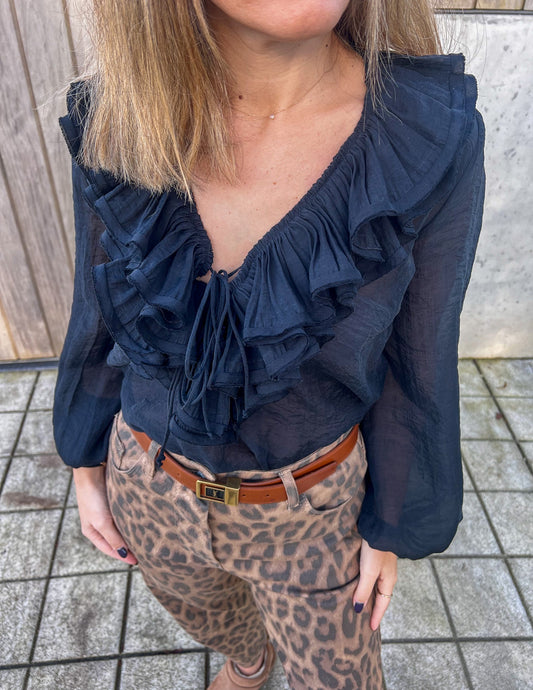 Ruffled blouse JOY